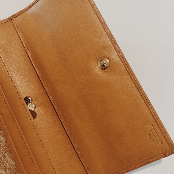 Vintage Celine Macadam Long Wallet - Picture 6 of 10